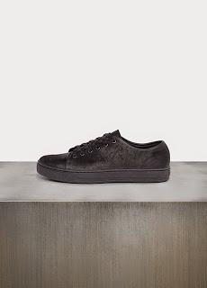 The Disguise of Simple:  Vince Austin Waxed Leather Sneaker