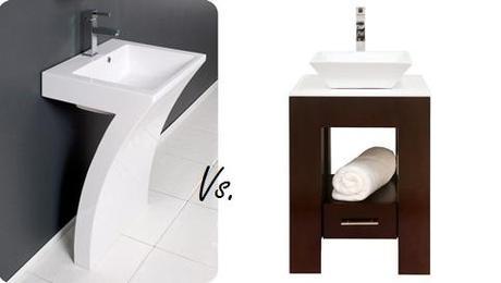 Pedestal Sink Vs. Vanity