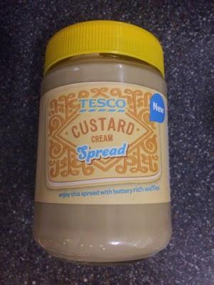 Today's Review: Tesco Custard Cream Spread