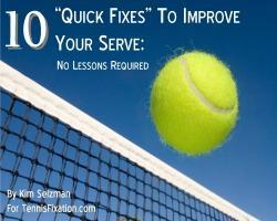 Where To Stand When You’re Serving – Tennis Quick Tips Podcast 60