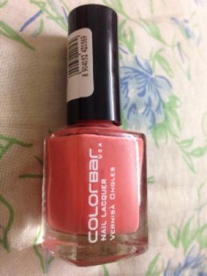 Colorbar Nail Lacquer Nail Paint- Autumn Rose Review, Swatches and NOTD