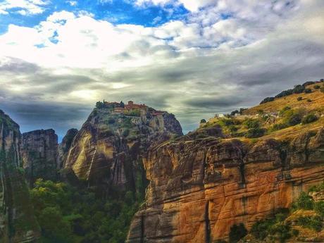 Varlaam Monastery in Meteora, Greece.  If you only have time to visit one of the monasteries, this was the one my guide recommended.