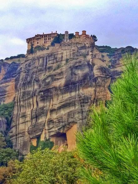 Meteora, Greece photo of Varlaam Monastery.