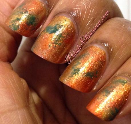 Fall Busy Girl Nails - Leaves