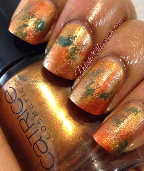 Fall Busy Girl Nails - Leaves