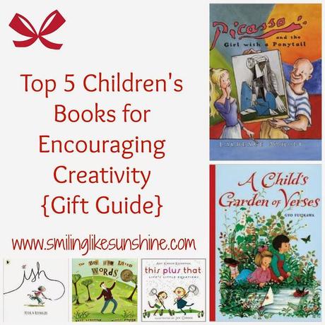 Top 5 Children's Books for Encouraging Creativity {Gift Guide}