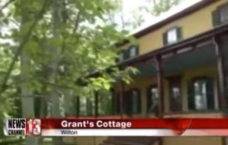 TV reporter threatened with arrest for filming exterior of EMPTY upstate NY prison Grant's Cottage