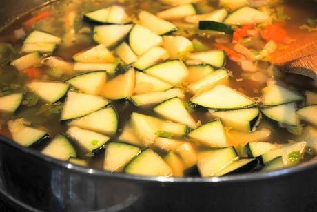 Vegetable Curry with Zucchini and Sweet Potatoes