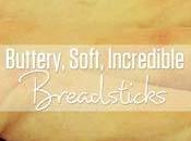 Soft Buttery Homemade Breadsticks Recipe
