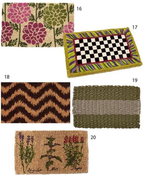 Get the Look: 20 Modern Doormats door-mats-4