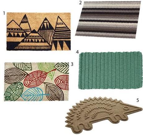 Get the Look: 20 Modern Doormats outdoor-doormats-1
