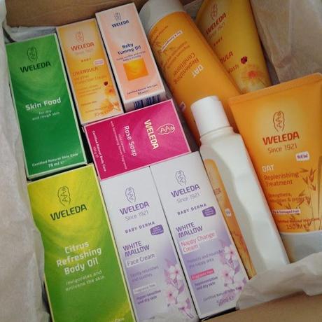 All Boxed Up - Beauty Box From Weleda.