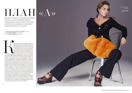 ANA BEATRIZ BARROS FOR BAZAAR KAZAKHSTAN BY SY-DELORME