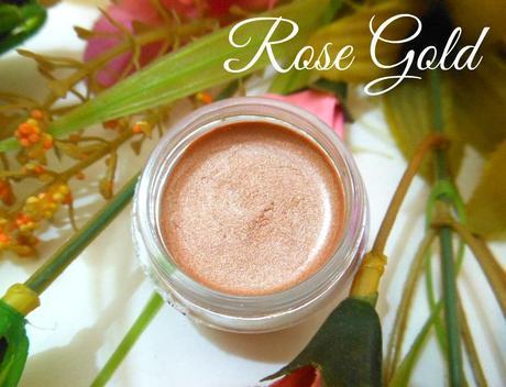 Oriflame The ONE Colour Impact Cream Eye Shadow Rose Gold : Review, Swatch