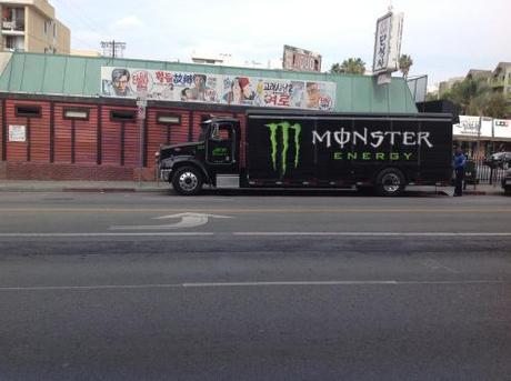 Monster Energy truck