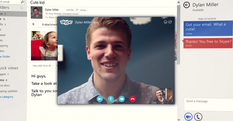Skype on Outlook.com