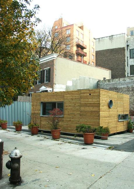 MEKA Shipping Container Pop-Up Prefab in New York
