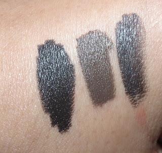 Preview and Swatches | Maybelline Gel Eyeliners in 3 Shades ( Pictures)