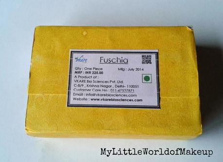 Fuschia Handmade Lemon Grass Oil Soap Review