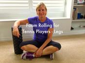 Foam Rolling Video Tennis Players Legs