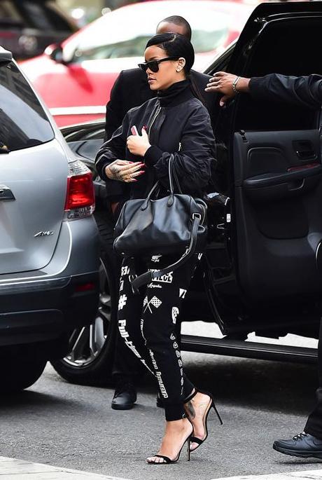 Rihanna Spotted In New York