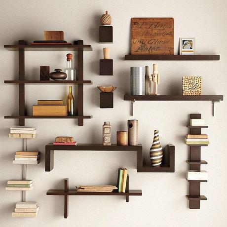 Unique Wall Decor Shelves