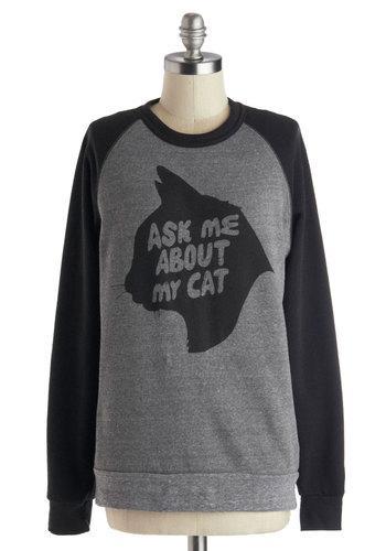 Purr Our Conversation Sweatshirt