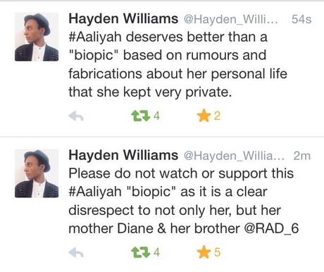 Twitter Attacks The Aaliyah Movie