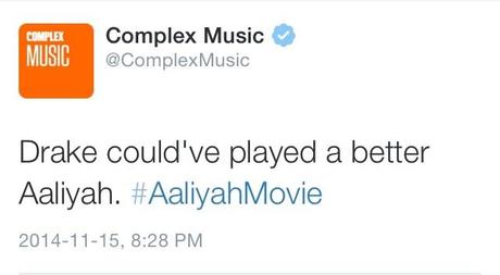 Twitter Attacks The Aaliyah Movie