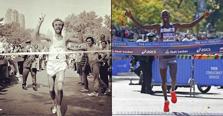 New York City Marathon winners (1970 & 2014)