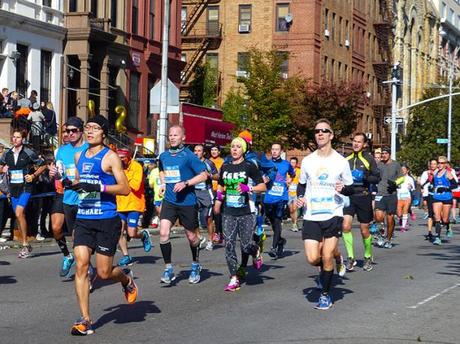 New York City Marathon - Mike Sohaskey in mile 22 (Harlem)