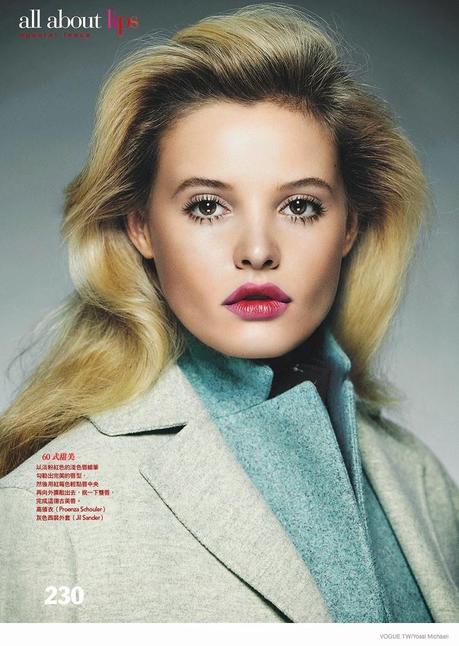 PAIGE REIFLER IS 80S GLAM IN VOGUE TAIWAN BY YOSSI MICHAELI