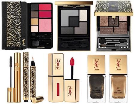 YSL Wildly Gold Holiday 2014 Collection