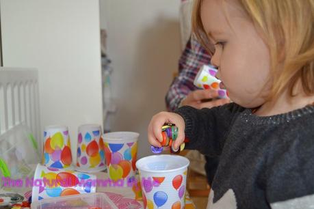 Day 33: Plastic cup stacking