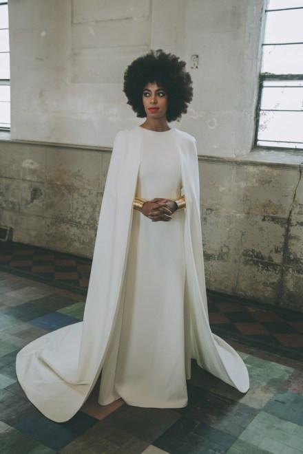 Solange Knowles Nails Unconventional Wedding Glam