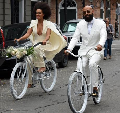 Solange Knowles Nails Unconventional Wedding Glam