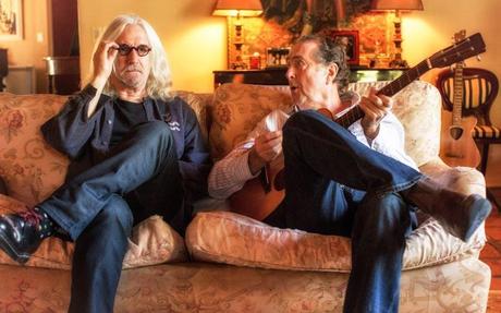 Billy Connolly talks with his old friend Eric Idle for the TV show Billy Connolly's Big Send Off