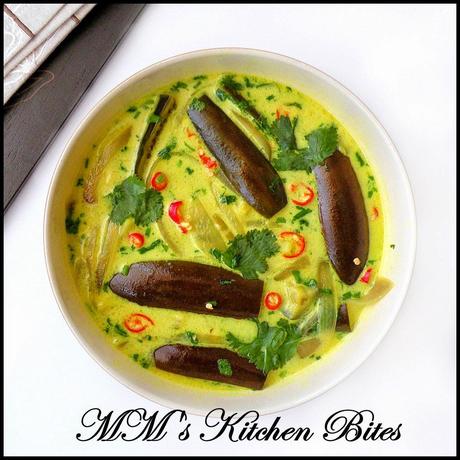 Terung Masak Lemak /Malaysian style Eggplant in Coconut Milk...hunting in KL!!
