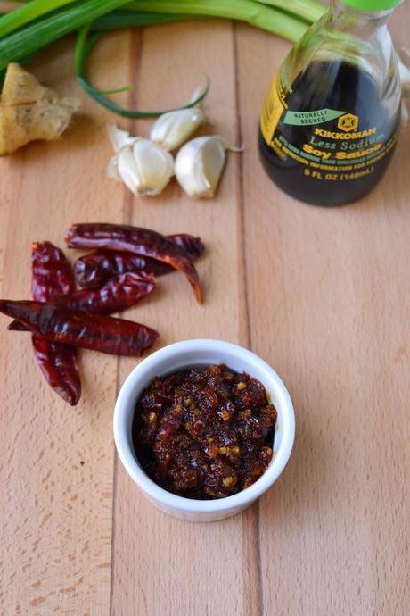 Schezwan Sauce (Indo-Chinese Red Chili-Garlic sauce)