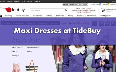 Maxi Dresses at TideBuy