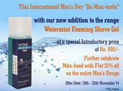 Nature's Launches Their Watermint Foaming Shave Gel, This International Men's