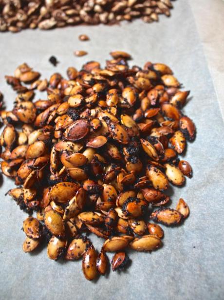 Roasted Squash Seeds: Spiced 3 Ways