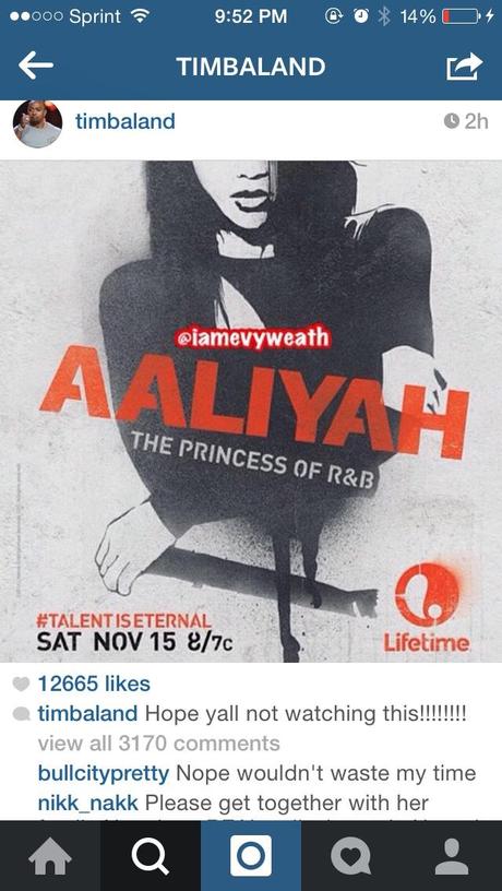 Timbaland Has A Lot To Say About The Aaliyah Movie