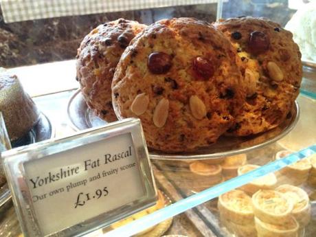 yorkshire fat rascal fruit scone at bettys york tea room