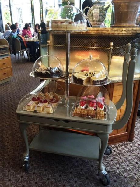 cake trolley at bettys tea room cafe york