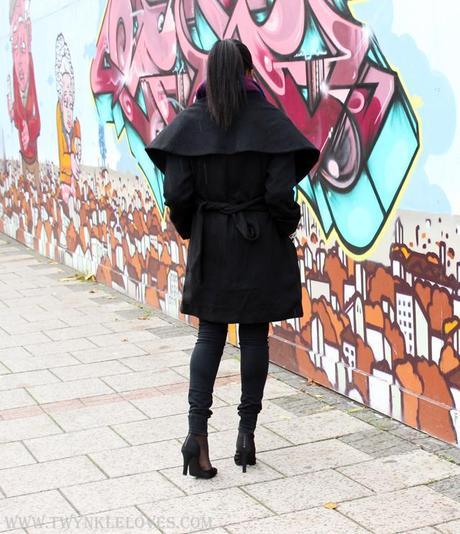 Today I'm Wearing: The Oversized Collar Belted Coat