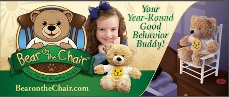 Bear On The Chair® - The Year round good behavior buddy for every child! #HolidayGiftGuide100Bloggers