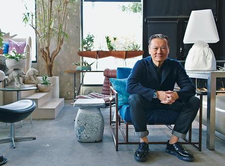 Q&A with Modern design leaders like Joel Chen, antiques dealer portrait
