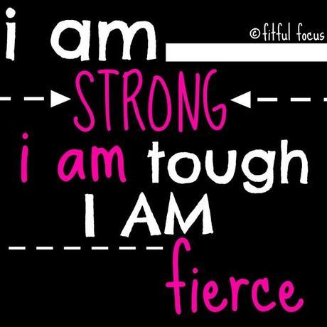 strong tough fierce via Fitful Focus #fitspo #fitnessmantra #motivation