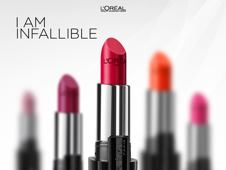 L'Oréal Paris introduces 15 gorgeous new shades of Infallible Lipsticks